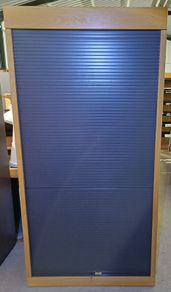1.98m Tall Wooden Roller Door Cabinets