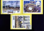 1986 Ireland Bicentenary of the Birth of Mulready and Charles Bianconi Maximum Cards First Day of Issue Cancel with matching stamp