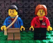 Lego City 60051 train set  minifigures