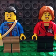Lego City 60051 train set  minifigures