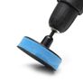 Glass Polish - 12007 - 75mm ( 3") Spindle Pad Hook and Loop - Blue Foam medium Image 2