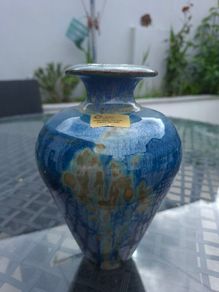 Lovely Louis Mulcahy pottery Vase handmade in Dingle