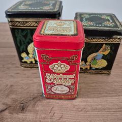 3 vintage tins