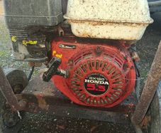 Honda gx160 power washer