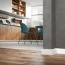 Pvc Skirting Board Black 80x15mm L= 2.20m Matt Laminated - New Image 8