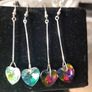 Crystal Drop Earrings Image 3