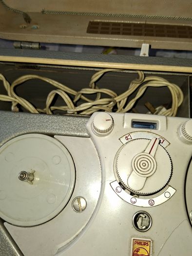 1950s Vintage Philips Reel-to-Reel Tape Recorder Untested, Postage Available or Collection