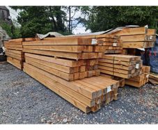 Douglas Fir & Larch Beams Raw State