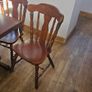 Solid Oak Refectory Style Table Image 2