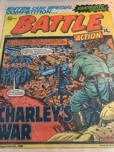 Battle Action 22nd and 29th Nov 1980 IPC Comics