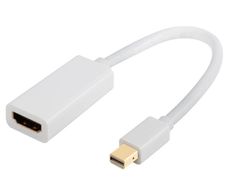 Mini Display Port To HDMI Cable Adapter Thunderbolt Converter Apple Macbook