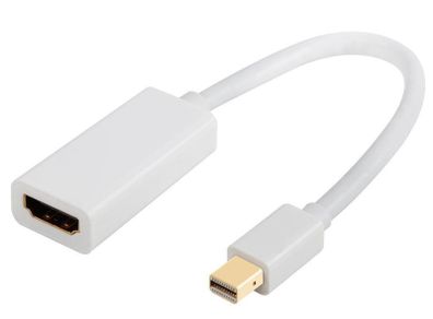 Mini Display Port To HDMI Cable Adapter Thunderbolt Converter Apple Macbook