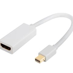 Mini Display Port To HDMI Cable Adapter Thunderbolt Converter Apple Macbook