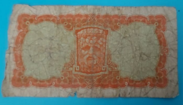Irish 1966 &68 X 5 Lavery ten shilling banknote in used condition