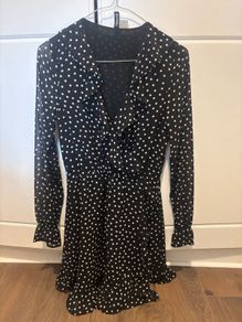H&M polka dot dress size 8/10