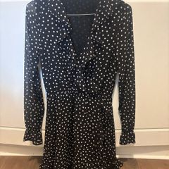 H&M polka dot dress size 8/10
