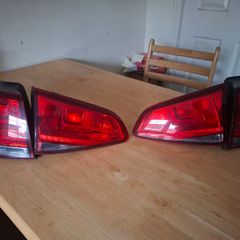 Genuine VW Golf Mk7 Rear Tail Lights Full Set