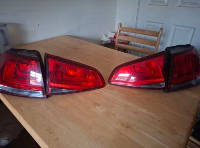 Genuine VW Golf Mk7 Rear Tail Lights Full Set