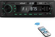 RDS Hands-free Calling Car Radio Bluetooth 5.0, 7 LED Colors Car Stereo &amp; Clock, 4X60W FM Radio USB/AUX in/MP3/FLAC/WMA/WAV/SD/AM MP3 Player Wireless Remote Control, 30 Radio Stations,1 DIN (FREE POSTAGE)
