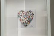 Handmade Framed Mosaic Heart