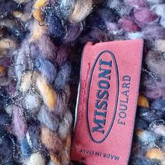 Missoni Scarf  Made in Italy Women Very Good Codition