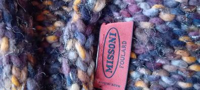 Missoni Scarf  Made in Italy Women Very Good Codition