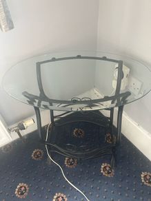 Glass tables