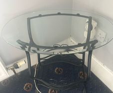 Glass tables