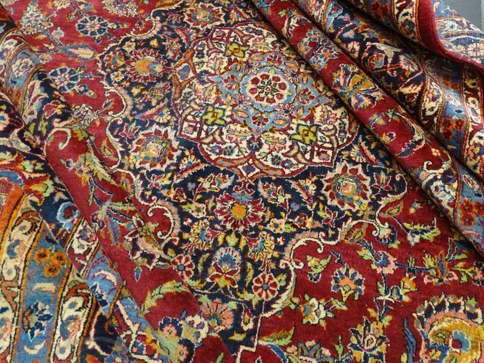P.ersian Old Kashan Rug.4.1x2.93m (AK)