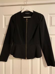 Dorothy Perkins Black Dressy Peplum Jacket