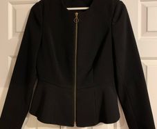 Dorothy Perkins Black Dressy Peplum Jacket