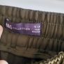 M&S khaki lightweight combat pants with cuffed ankles Sz 12 Image 6