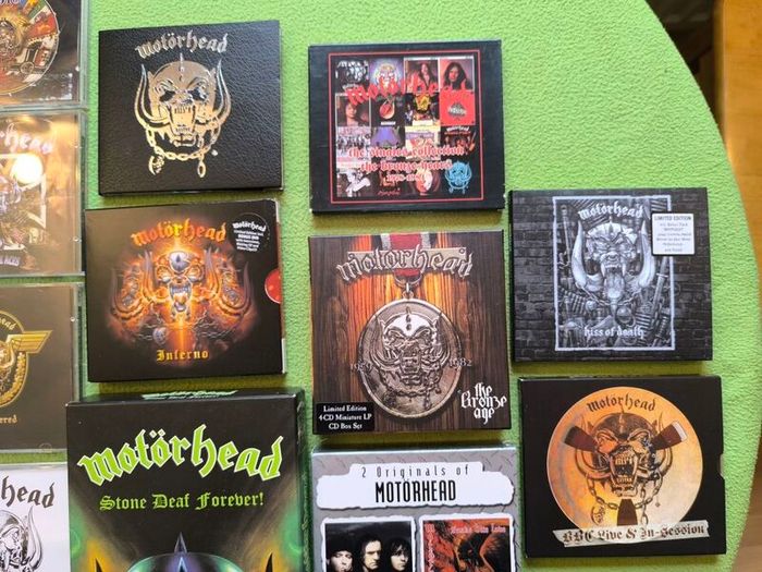 Huge Motorhead CD Albums Bundle