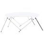 4 Bow Bimini Top White 243x(230-244)x137 cm Image 3