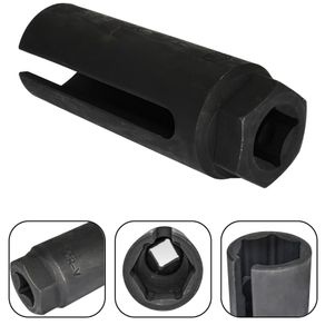 22mm Oxygen-containing European Standard Oxygen Vacuum Lambda Sensor Removal Socket Kit Car Tools 1/2" Drive 8mm Slot CR-V Steel