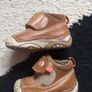 Size 19 baby leather shoes like new as worn once Image 2
