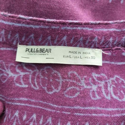 Pull & Bear purple shirt, Size L