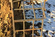 Iron Window Wall Patio Garden House Antique Garage Cap for Ventilation