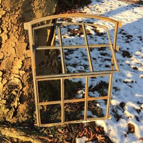 Iron Window Wall Patio Garden House Antique Garage Cap for Ventilation