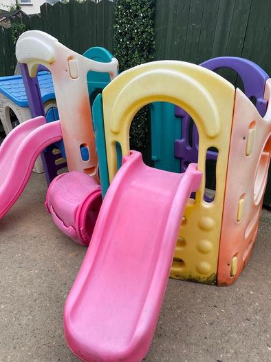 Little tikes 8 in 1 playground with slides
