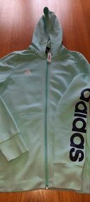 Beautiful Adidas Zipped Top Age 13/14