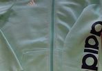 Beautiful Adidas Zipped Top Age 13/14