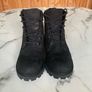 Timberland Junior 6 Inch Premium Black Boots 12907 Image 2