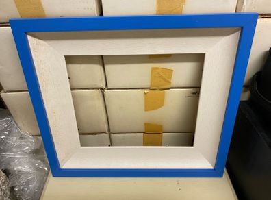 picture frame Blue