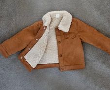 H&M Boys jacket tan 18-24months