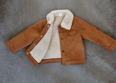 H&M Boys jacket tan 18-24months