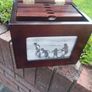 vintage wooden photo frame Image 5