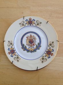 Elizabethan Royal Wedding Commemorate Plate