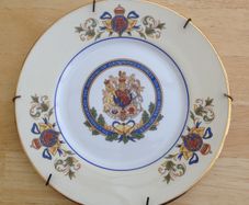 Elizabethan Royal Wedding Commemorate Plate
