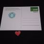Ireland Postcard : St. Patrick's Day , Peace 1984 , With A Philatelic Bureau , Dublin Cancel on The Back Image 2